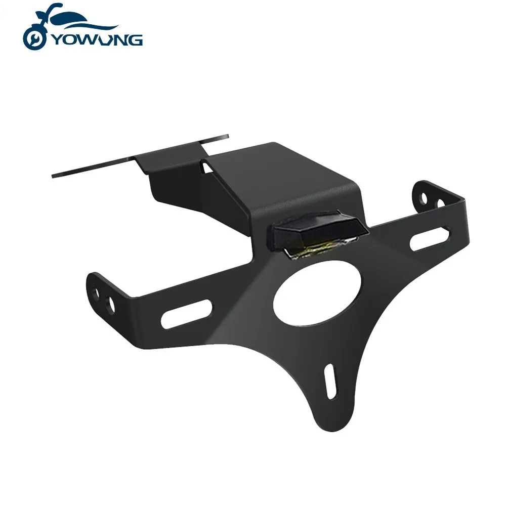 دراجة نارية لوحة ترخيص حامل الذيل دعامة إضاءة مرتبة الحاجز مزيل ل النمر 660 الرياضة 2022-2024 ل النمر الرياضة 660 2025