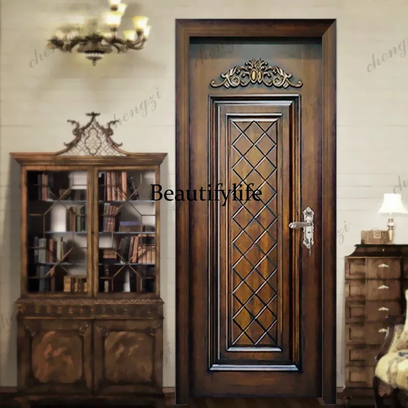 Y136 Y136 Baking paint antique smoke old personalized set book kitchen bathroom room indoor flat open original multi-layer solid