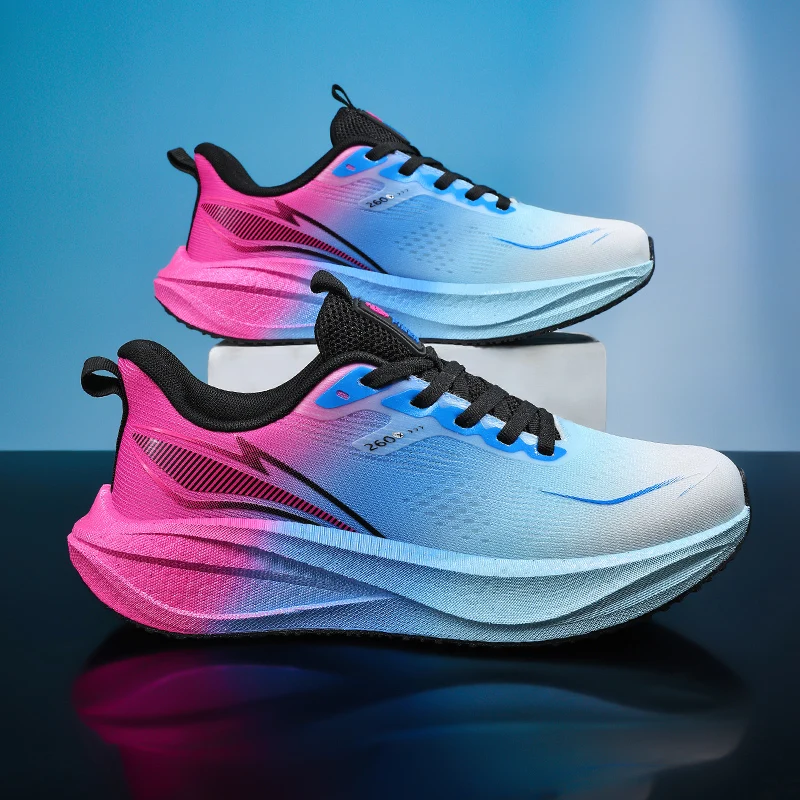 

2026Men's Cushioning Running Shoes Lightweight Athletic Casual Sneakers Male Non-Slip Sports Shoes Outdoor Travel Walking Shoes