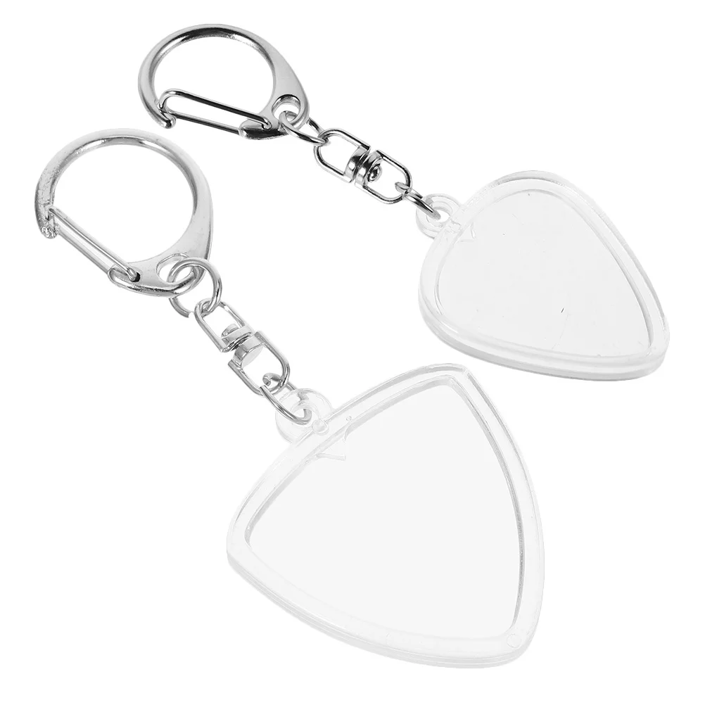 

2Pcs Guitar Pick Holder Case Compact Lightweight Design for Travel Or Daily Use by Professional Hobbyist Guitar Picks Holder