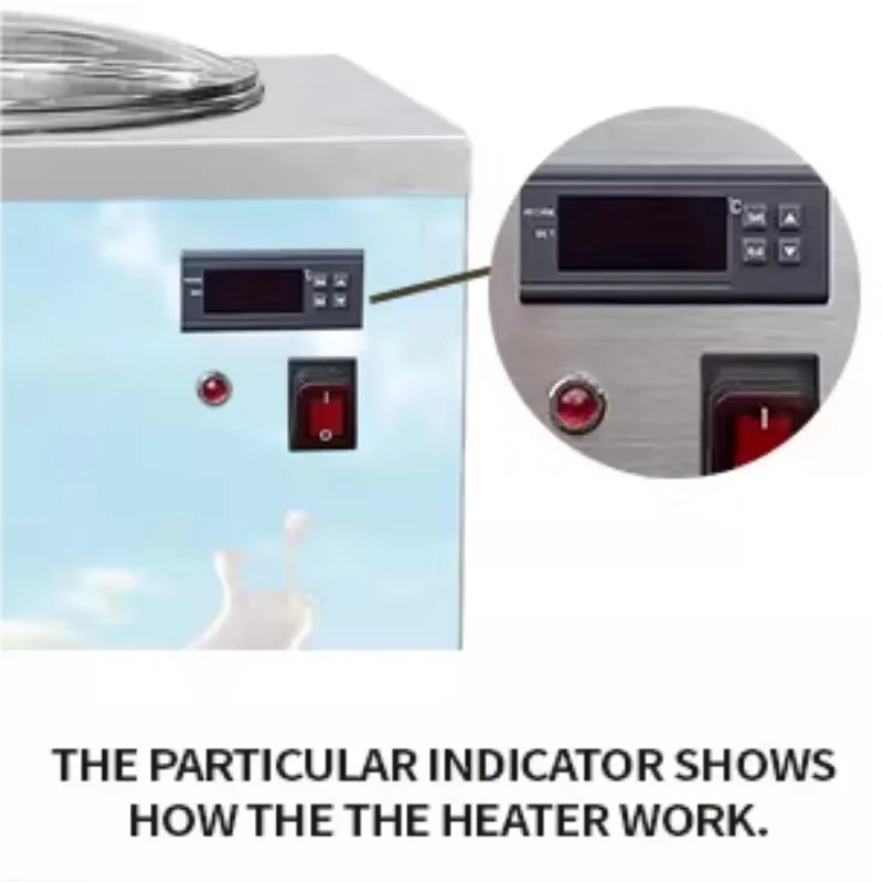 Pasteurization Machine 14L Ice Cream Milk Juice Pasteurization Machine 220/110v Ultra-high Temperature Pasteurization Machine