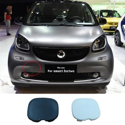 Car Rear Bumper Tow Hook Cover Cap Trailer Hauling Eye Lid For Mercedes Smart 453 Fortwo 2015 2016 2017 2018 2019 2020 2021
