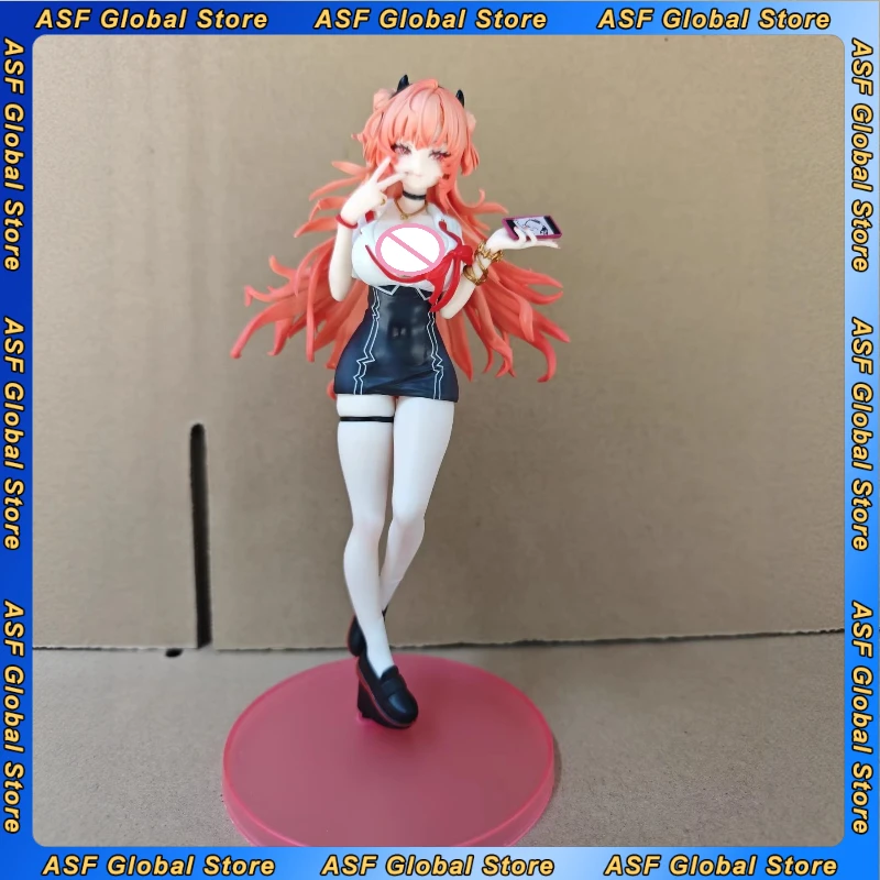 22 سنتيمتر الأزرق الأرشيف أنيمي اسم Yozakura Kirara الطرفية البلاستيكية نموذج فتاة جميلة تمثال سطح المكتب الديكور الحلي الهدايا اللعب