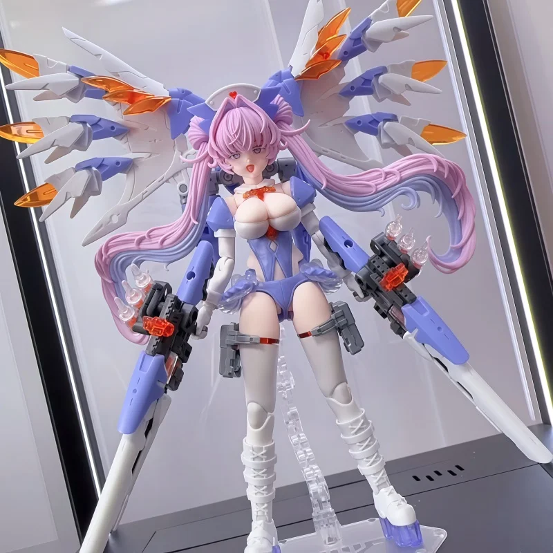

In Stock Kotobukiya Kp799 Megami Device Desire Maiden Medic Plastic Model Kit Desktop Decor Collectible Toy Birthday Gift