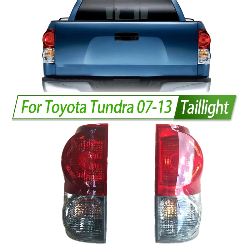 

For Toyota Tundra 07-13 Car Taillight Assembly OEM Style Rear Lamp with Turn Signal Reverse Light Direct Fit Replacement
