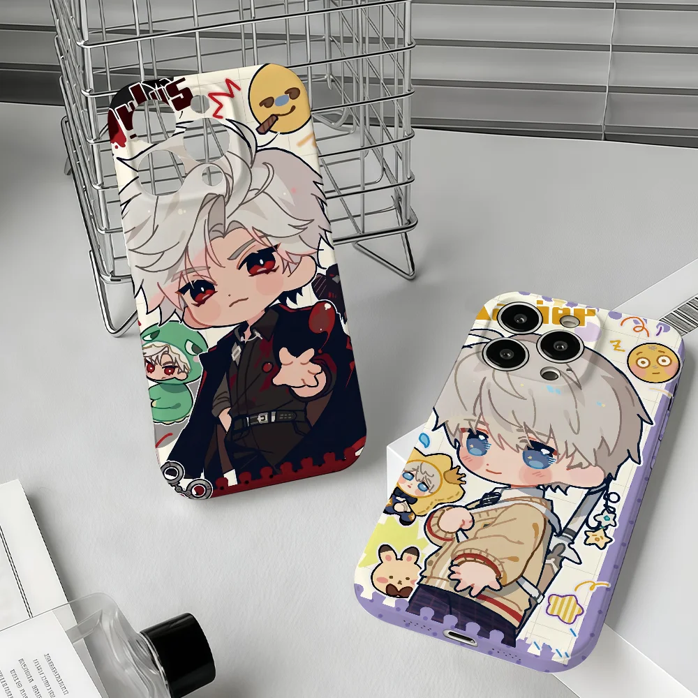 

GAME L-Love and deepspace phone case For IPhone 17 16 15 14 13 12 11 Plus Pro Max Mini Precise Hole Matching Film Covers