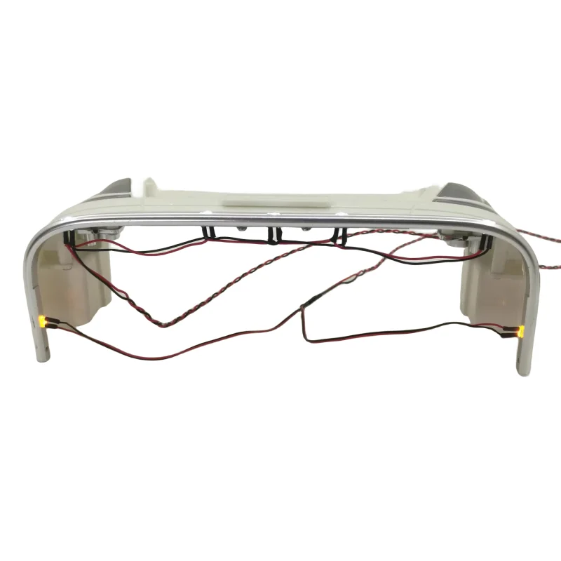 Luz LED inferior delantera, lámpara de aleación de aluminio para camión Tamiya 1/14 Tractor Volvo 56360 56362 RC, piezas de grado LESU
