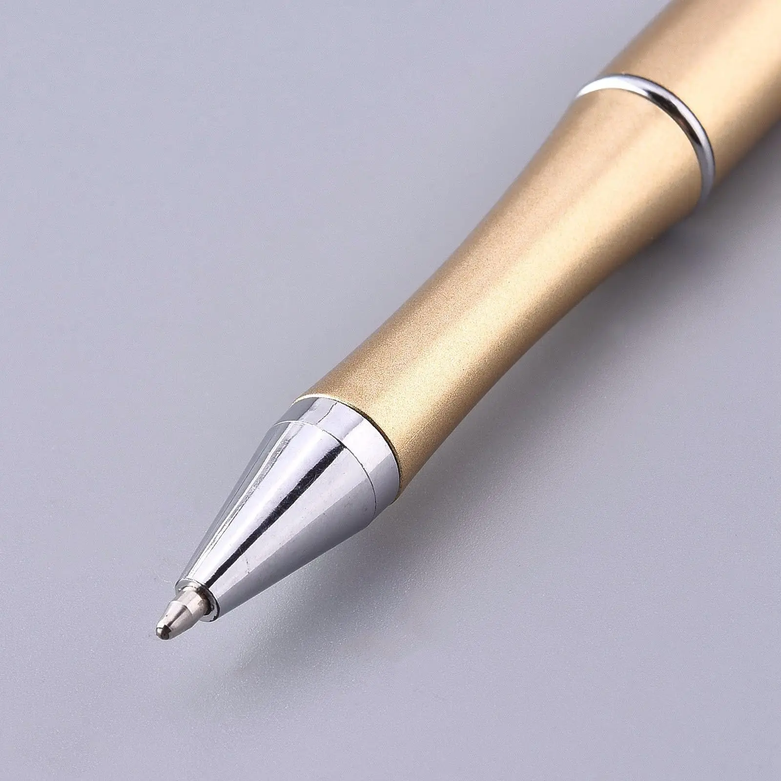 8 Stuks Gouden Kralen Balpennen Cadeau Voor Het Schrijven Van Beadable Pennen Beadable Pen Diy Cadeau Voor Studenten Kantoorbenodigdheden