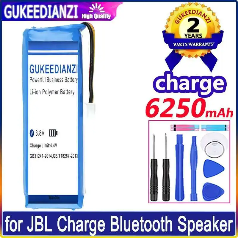 

Для Jbl Charge Bluetooth-динамик, батарея, долговечная, 6250 мАч, хорошая низкотемпературная производительность