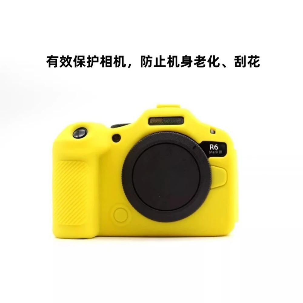 

For canon EOS R63 / R6 mark iii soft protective case, Accessories Camera Silicone case body cover