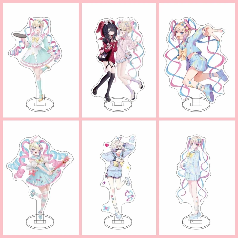 Game NEEDY GIRL OVERDOSE Figures Omg Kawaii Angel-chan Rain Acrylic Stand Sugar Chaotian Sauce Cosplay Model Desk Decor