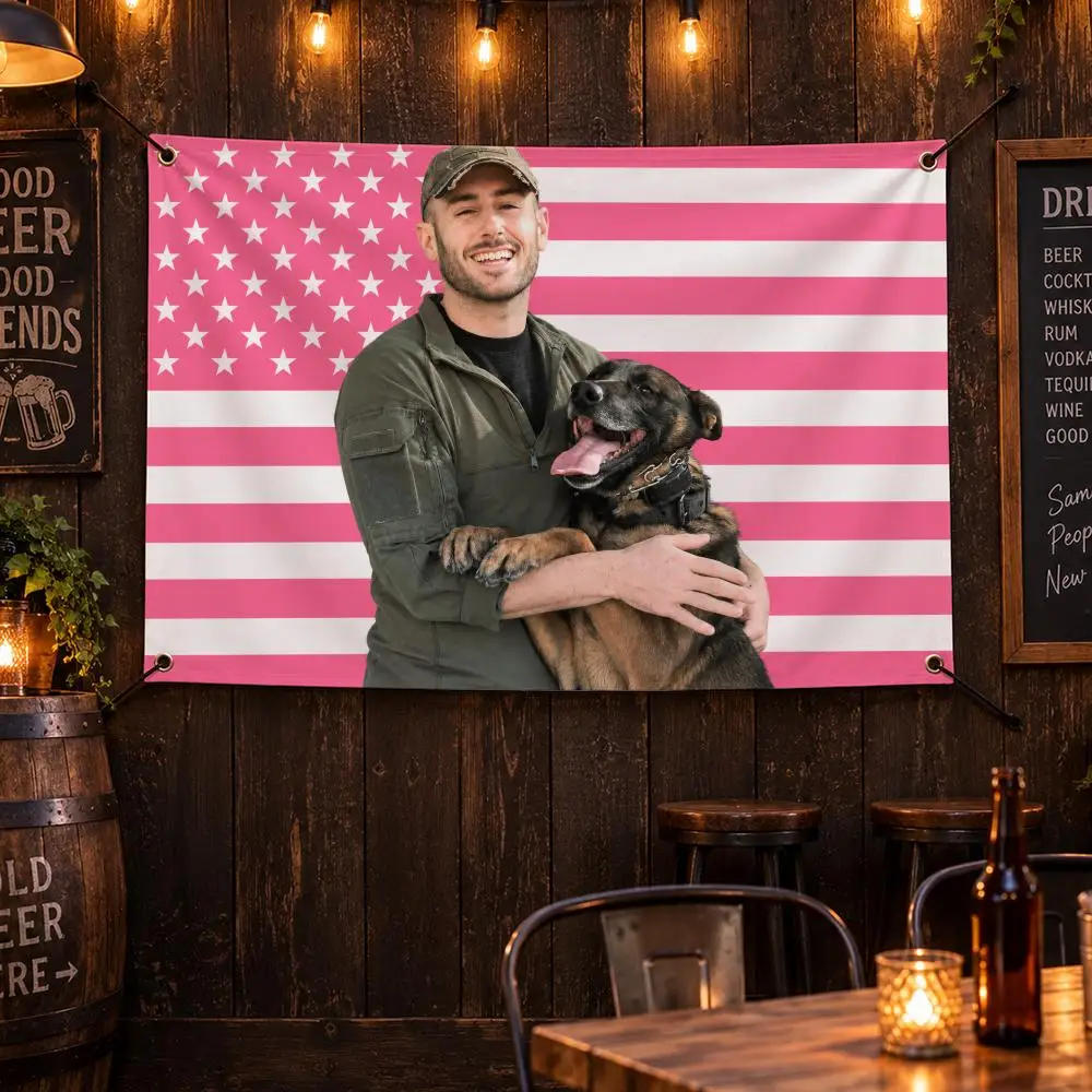 Creator P-Patty Mayo Flags Personalized Flag Room Dorm Camping Picnic Garage Bar Indoor Outdoor Wall Decor