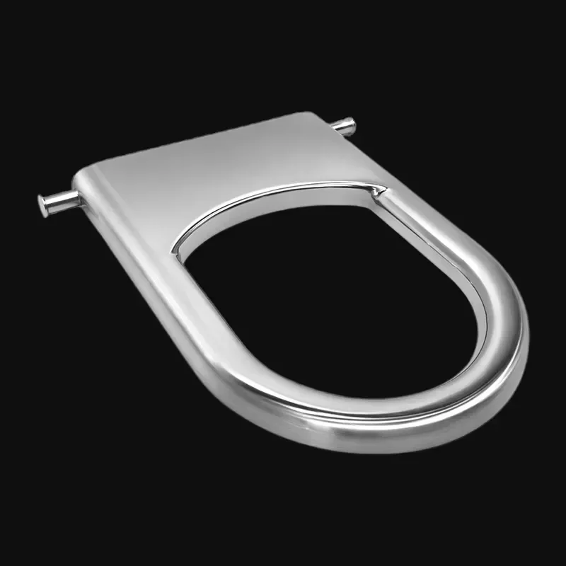 304 Stainless Steel Toilet Seat Heavy Duty Slow Close Lid Commercial Public Restroom Vandal Resistant Cover Durable Hygienic