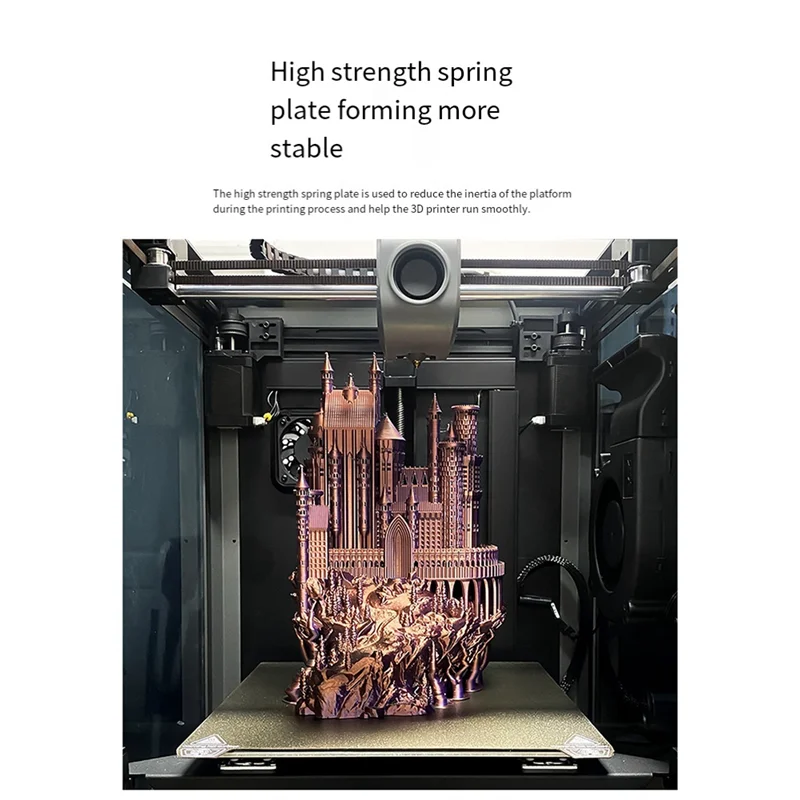 

Панель печати с горячей кроватью, пружинная стальная пластина 310X315 мм, распыление Pei + объединительная пластина пленки Pueo для принтера K1 Max