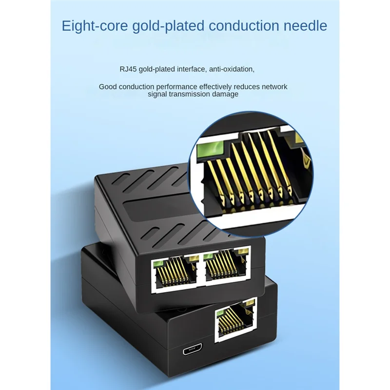Сетевой кабель Ethernet от 1 до 2, сетевой разветвитель RJ45, 100 м, соединительный удлинитель, адаптер для компьютерного маршрутизатора, кабель-Y18A