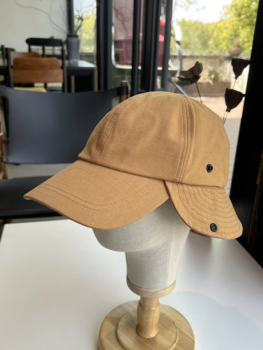 

2025 new outdoor neck protection baseball cap quick-drying breathable baseball cap sunshade sunscreen cap