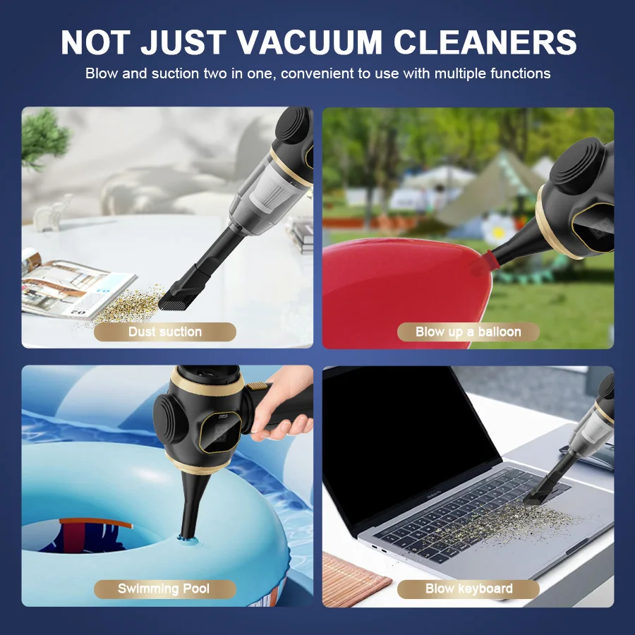 ABS Wireless Car Vacuum Cleaner - Household Appliance - Sofa - Office - High Power - Household Cleaning Machine - Carpet Cleaner - Image 6