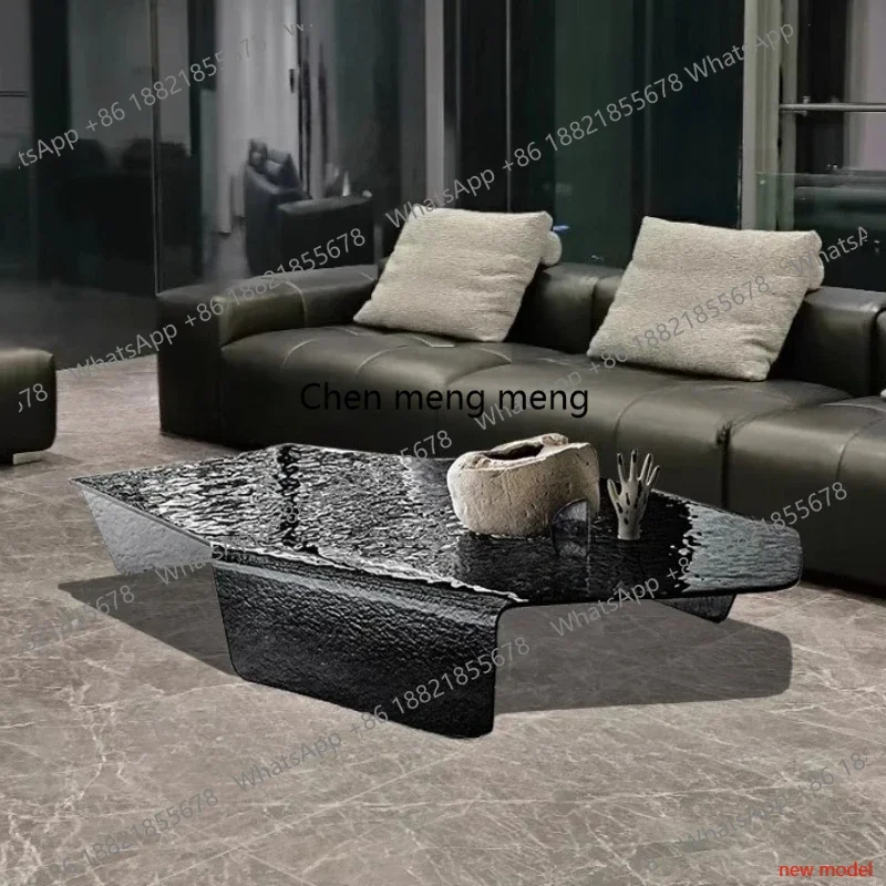 A178Waterpoor Aesthetic Coffee Table Designer Unique Organizer Creativity Coffee Table Decoration Living Room Meubles Home Furni