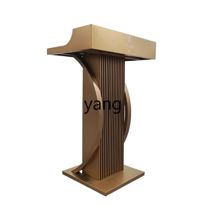 LH  Stainless Steel Outdoor Security Restaurant Real Estate Lecture Desk Property, Lecture Desk, Welcome Desk