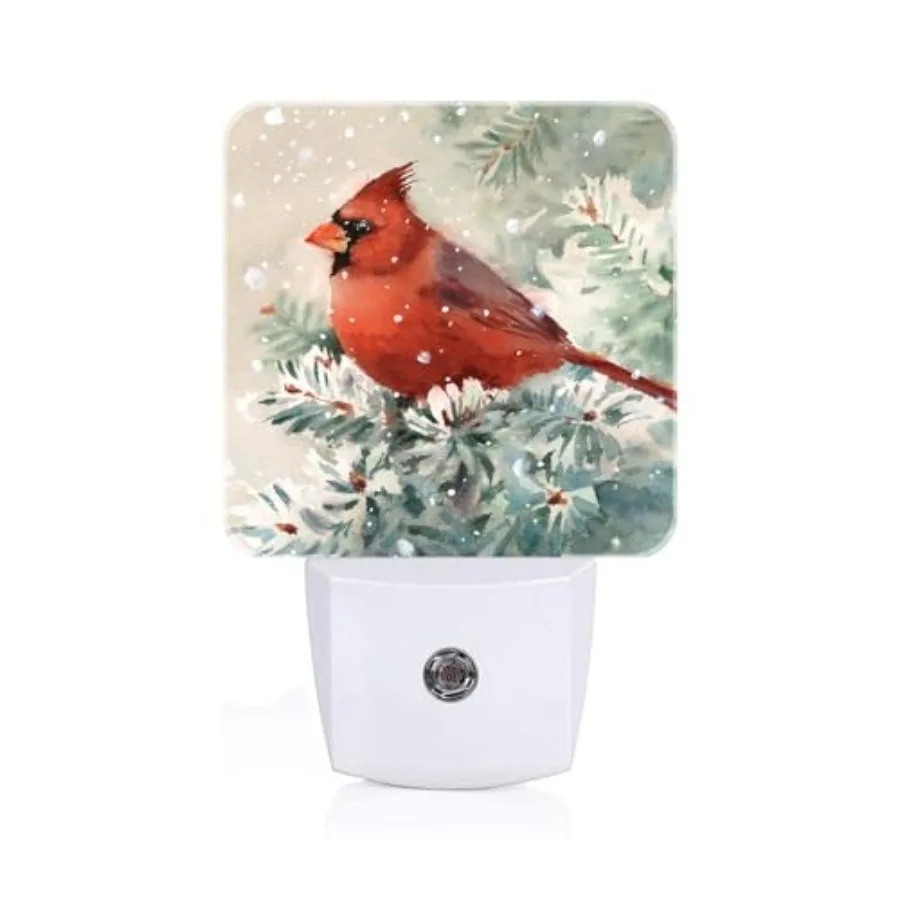 

Night Light, Plug Into Wall for Boys Girls Bedroom Decorative Square Night Light Lamp 0.5w Sleep Friendly