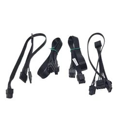 8/6P To GPU8(6+2)pin CPU8pin(4+4pin) SATA IDE Molex Power Cable for Gigabyte G750H B700H 700W 750W Supply Module
