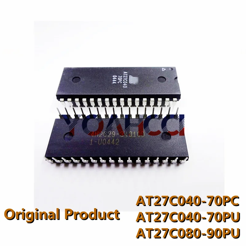 

AT27C040-70PC AT27C040-70PU AT27C080-90PU (2-10pieces) Free Shipping DIP Original IC Chip, In Stock