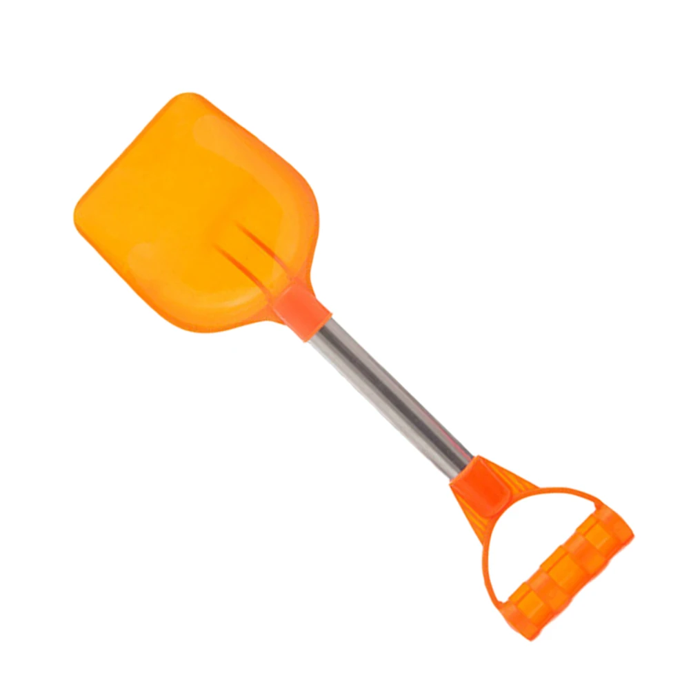 Outils de pelle de plage, jouets de sable pour enfants, pelle en acier inoxydable, plastique pour l'extérieur, 2 pièces