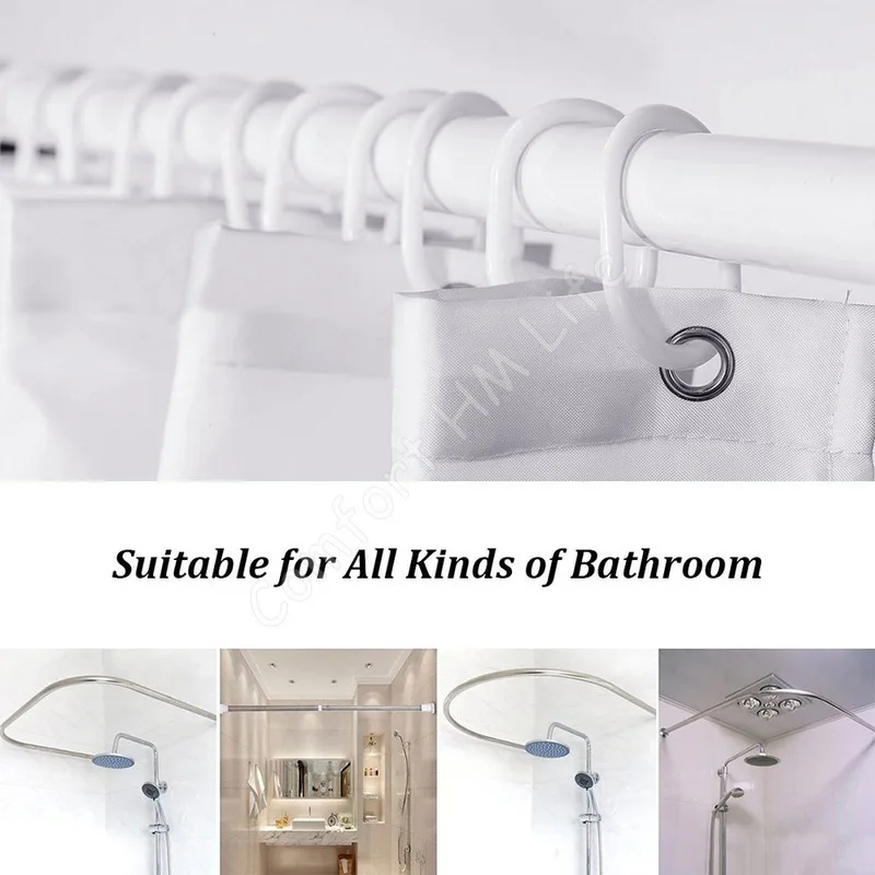 Polyester Fabric Waterproof Shower Curtain Set with 12 Plastic Hooks Home Decorative Bath Curtains US Route 66 Sign 72x78 Inches
