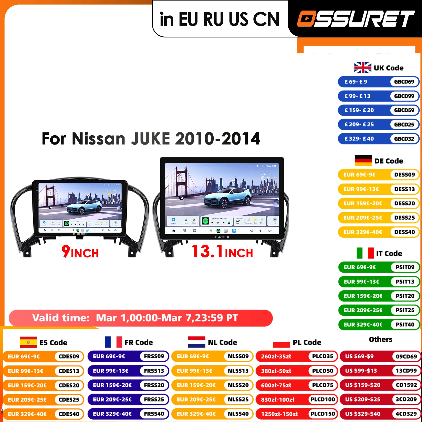 

Carplay 4G-LTE 360Camera Carplay Android Car Radio For Nissan Juke YF15 2010 - 2014 Car Multimedia Player GPS Auto Stereo RDS