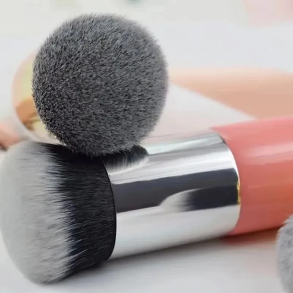 Large Small Chubby Pier Brush Foundation Make-Up Brush Mushroom Brush No Powder No Mark Foundation Professional Make-Up Brush