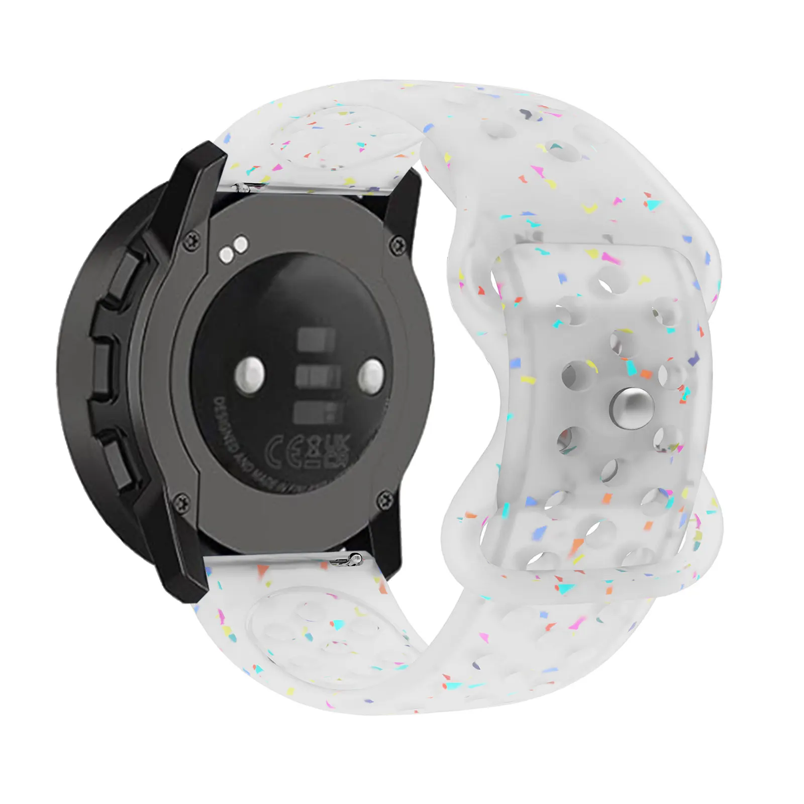 

Silicone Bands for SUUNTO Ocean Band, Colorful Elastic Silicone Sports Strap