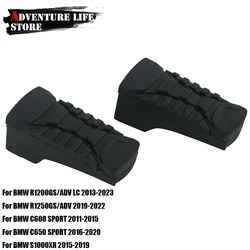 Motorcycle Rear Footpegs Plate Footrest Rubber Pad Cover Universal For BMW S1000XR 2015-2019 C600 C650 SPORT R1250GS GS1200 LC