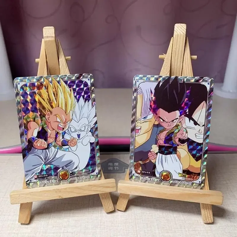 9 pz/set Dragon Ball Jumbo Cell Majin Buu Anime personaggi del gioco Self Made Classic Series Color Flash Limited Collection Card Toy