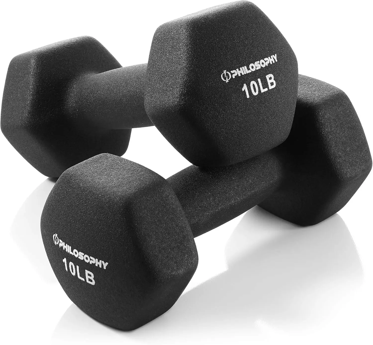 

Набор гексагональных неопреновых гантелей (2 шт.), прочные утяжелители для домашних тренировок