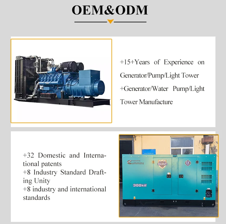 จีนโรงงาน 10KVA 15KVA 30KVA 50KVA 100KVA Groupe Electrogene 3 เฟสเงียบเครื่องกําเนิดไฟฟ้าดีเซลชุดสําหรับ Home