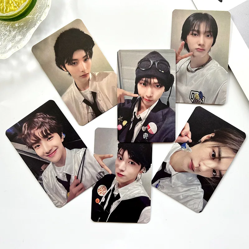 

6Pcs/Set KPOP BOYNEXTDOOR WHY... Album Dance Stage Lomo Cards Taesan Lee Han Jaehyun Cute Selfie Photocard Fans Collection Gifts