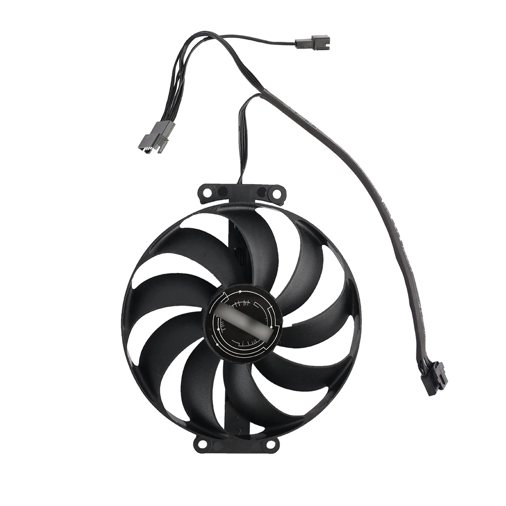 Imagem -04 - Substituição do Ventilador Mais Frio para Asus Gaming Geforce Rtx 3070 3060ti v2 8gb Gddr6 Gráficos de Refrigeração da Placa Vídeo Fãs Novo 90 mm Cf1010u12s