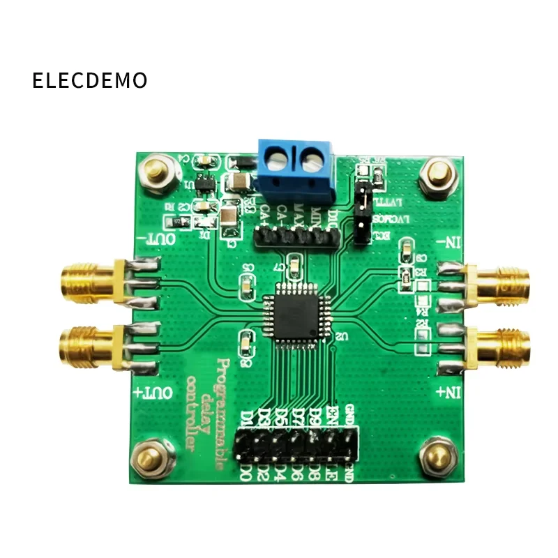 Programmable Multi-CH Pulse Delay Generator Module, PS-Level Resolution, High Precision Square Wave Output, TTL Sync