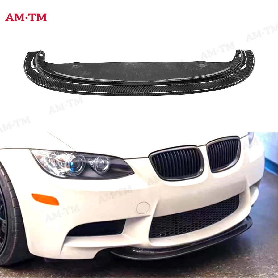 

Для BMW 3 серии E90 E92 E93 M3 2008-2013: карбоновый передний сплиттер, накладка на бампер, спойлер-диффузор, элементы обвеса кузова