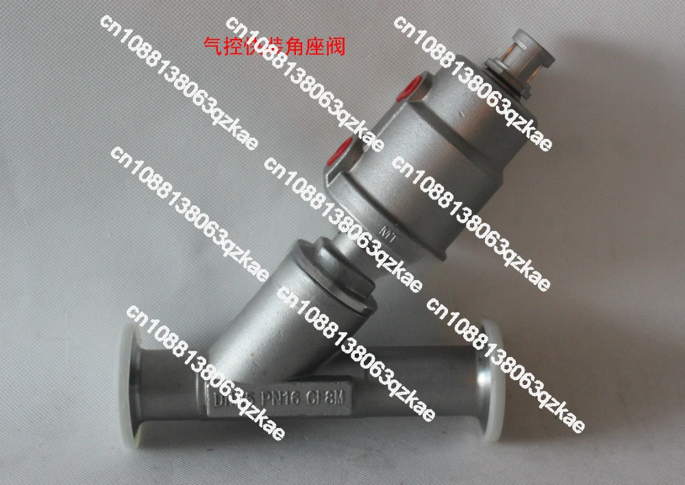 

Pneumatic Angle Seat Valve, Quick Fit Angle Seat Valve, Stainless Steel Quick Fit Angle Seat Valve DN15 DN20