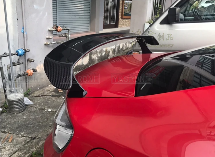 Spoiler szyby bagażnika tylny spojler samochodu z włókna węglowego do Toyota GT86 Subaru BRZ potomek FR-S 2013-2019 spoiler