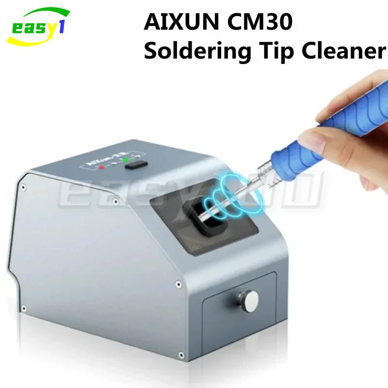 Aixun CM30 Intelligent Soldering Iron Tip Cleaning Machine forMobilePhone Maintenance  360° Full-angle Soldering Iron Head Clean