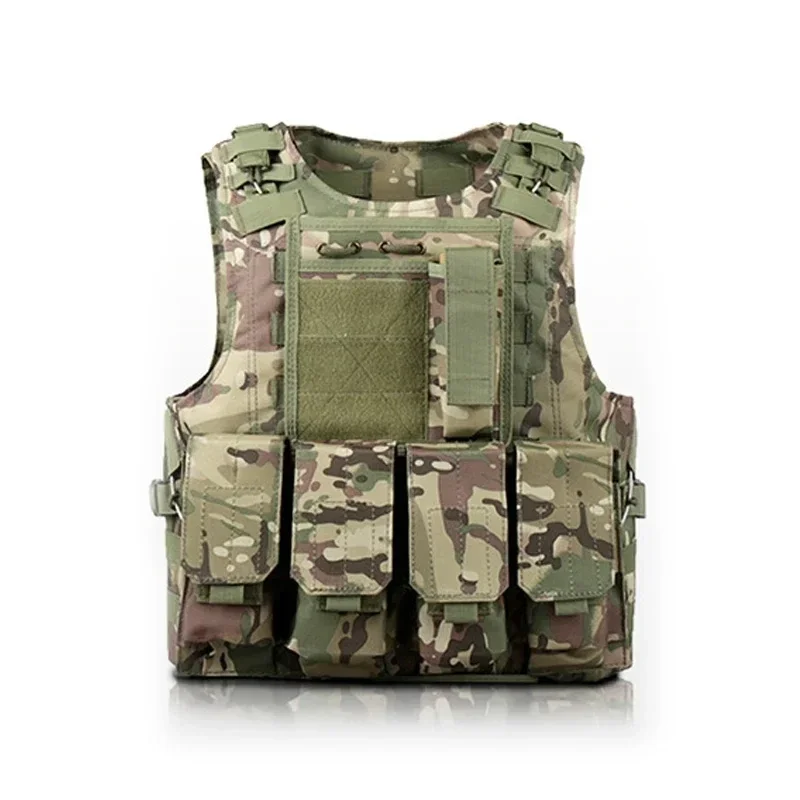 

Adjustable Molle Tactical Vest 800D Hunting Camo Tactical Kids Airsoft Gear Vests Men Hunting Equipment Uniform Sports Clothes