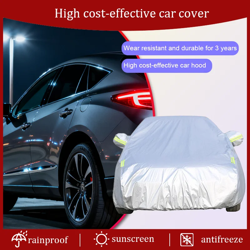 For Acura ZDX Full Set SUV Indoor and Outdoor UV Protection, Sunshade, Rain and Snow Dust Cover, Thickened Car Cover