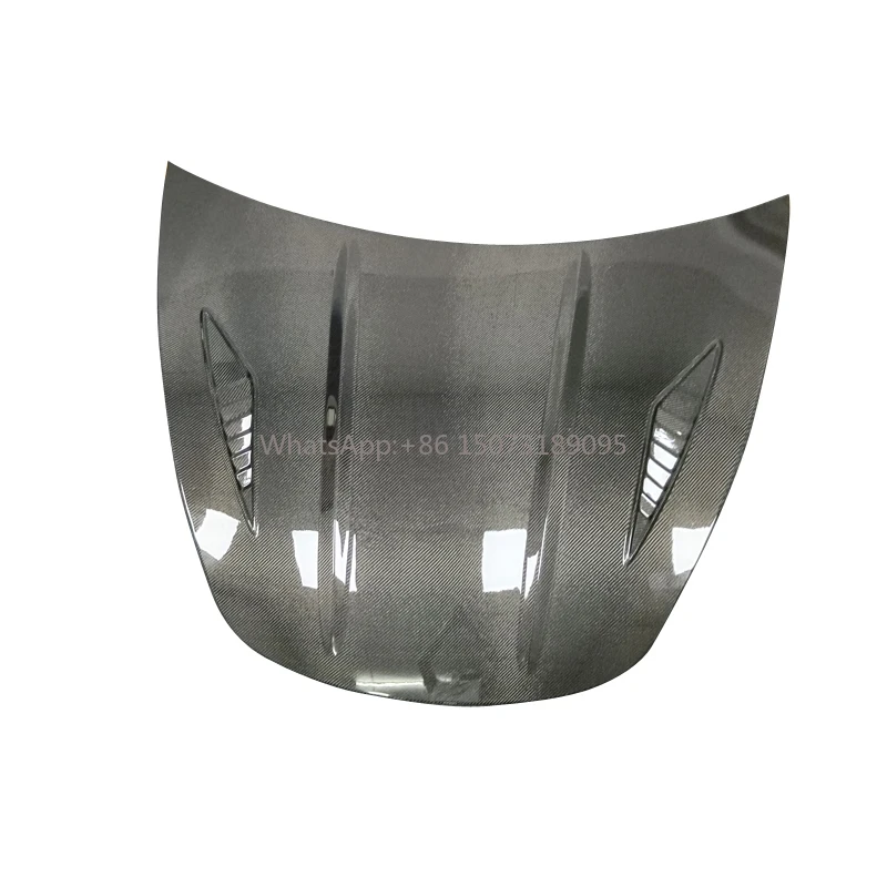 

For tesla Model3 Carbon Fiber Hood Customizable Fiberglass Body Kit