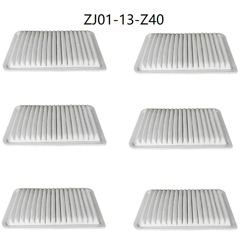 6pcs Air Filter For MAZDA 2 (DE_, DH_) 1.3 1.5 2007-2015 MAZDA 3 1.3 1.6 (BK14,BK12) ZJ01-13-Z40 C3220 MA3012