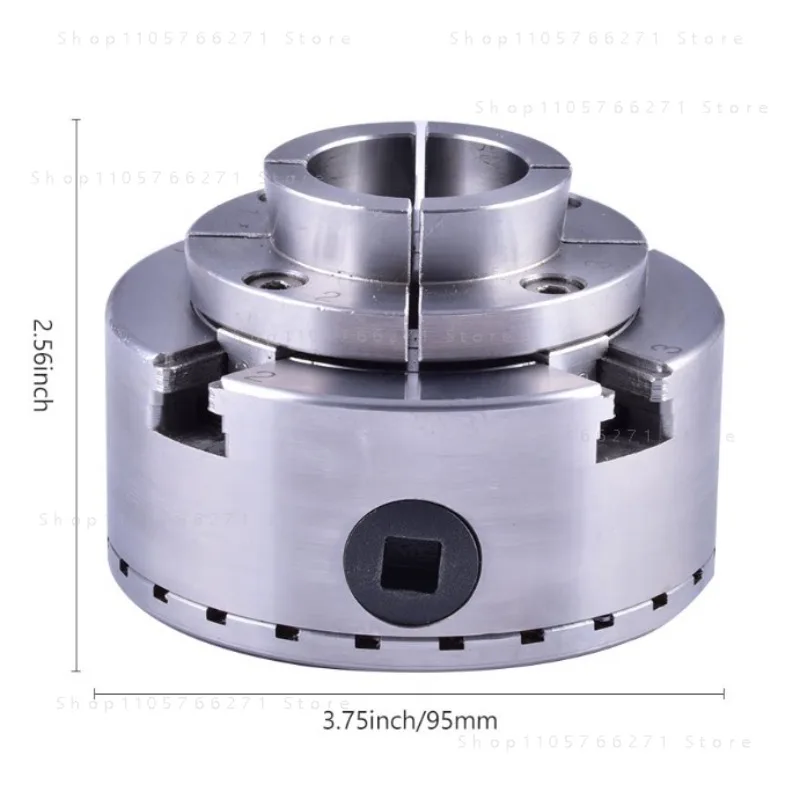 KP96 Woodworking Chuck 5 Inch  Four Jaw Self-Centering M33 Thread 4 Inch 100 Wood Lathe Chuck