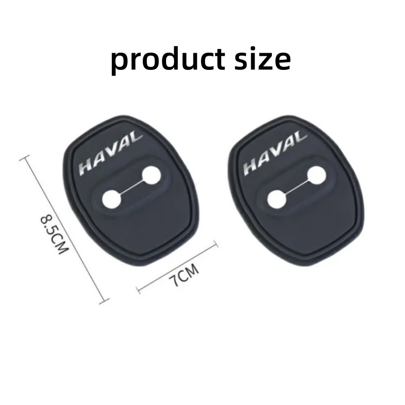 4Pcs Car Door Closing Sound Deadener Damper Antirust Shock Absorbing Protective Covers Reduce Closing Noise Auto Exterior Decora 2