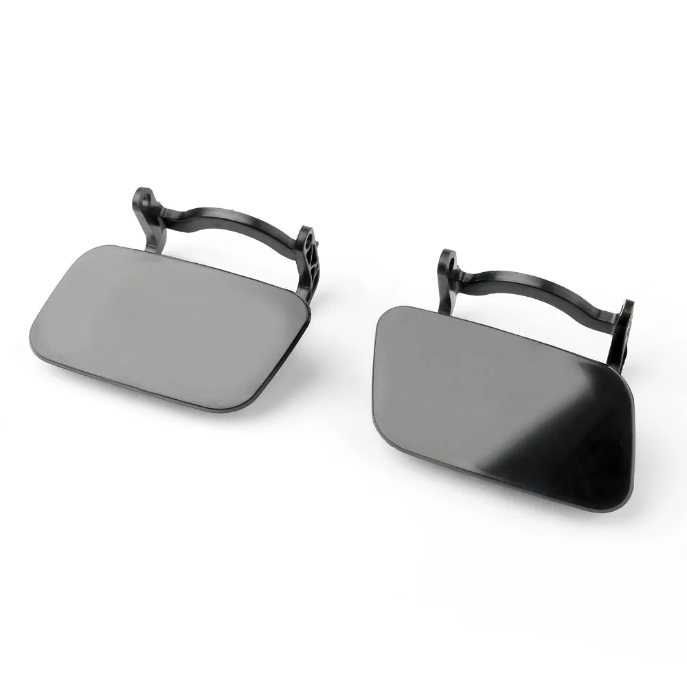 Areyourshop Front Bumper Left&Right Headlight Washer Cap Cover for Audi A4 B8 Car Headlight Washer Jet Cover Cap Accessories
