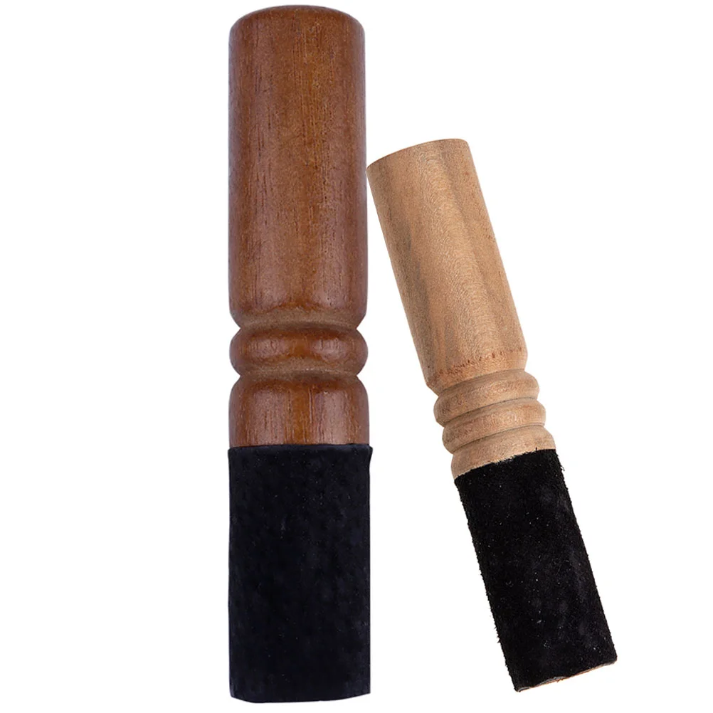

2pcs Buddha Sound Bowl Rods Accessory Buddha Singing Bowl Sticks Wooden Sticks Wooden Mallet Stick Striker Mallet for Sound Bowl